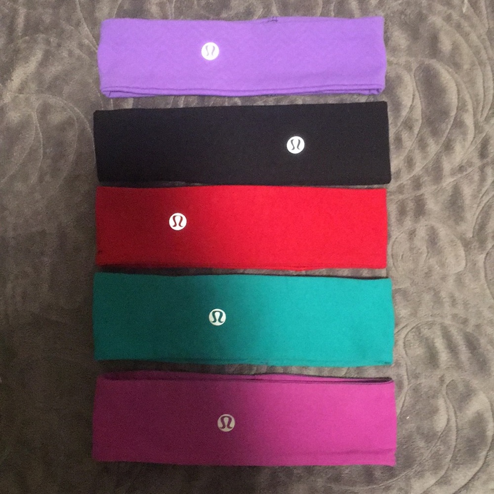 5 Lululemon headbands!